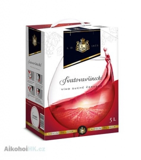 Víno Mikulov Svatovavřinecké bag in box 5 l