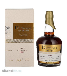 Dictador Jerarquía Borbón 1981 0,7 l