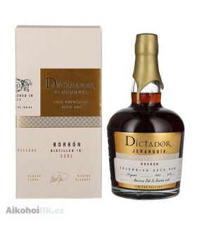 Dictador Jerarquía Borbón 1991 41% 0,7 l