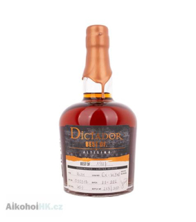 Dictador Altisimo 1987 45% 0,7 l