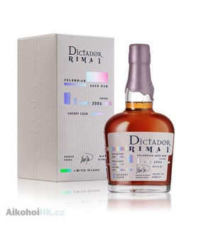 Dictador Rima Sherry Cask 2006 0,7 l