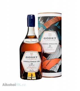 Godet Single Cru 22 let Grande Champagne 0,7 l