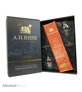 A.H.Riise XO Reserve + 2x sklo 0,7 l