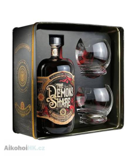 Demon's Share 12 let + 2x sklenička 0,7 l