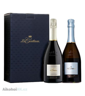 Le Contesse Prosecco DOC Extra Dry +  Le Contesse Prosecco DOC Brut 0,75 l