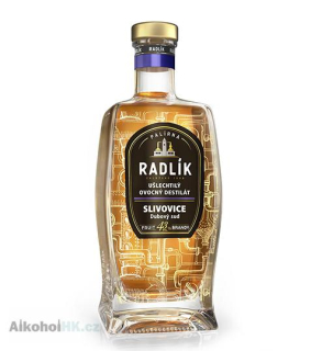 Radlík Slivovice Dubový Sud 0,5 l