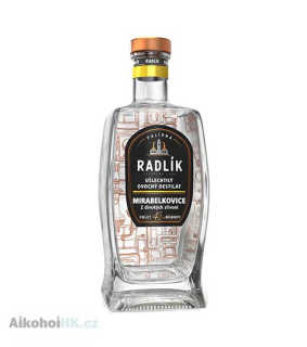 Radlík Mirabelkovice z divokých slivoní 0,5 l