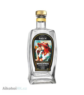 Radlík Malvína - malina a víno 0,5 l