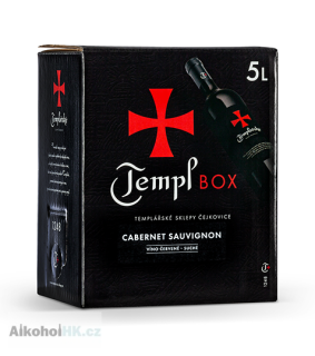 Templářské Sklepy Cabernet Sauvignon Bag in box 5 l