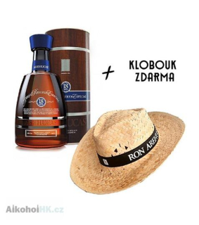 Arehucas 18 let + kloubouk 0,7 l