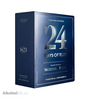 24 Days of Rum kalendář 2023 + 2 x sklenička 24 x 0,02 l