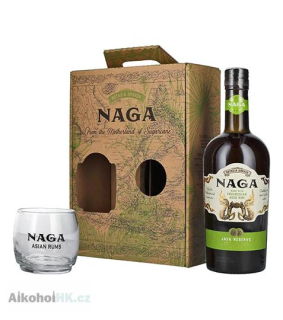 Naga Java Reserve + sklenička 0,7 l