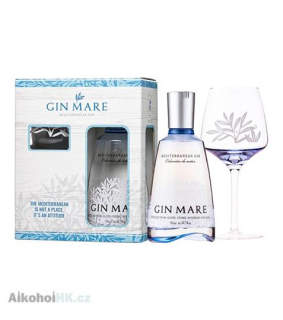 Gin Mare + sklenička 0,7 l