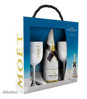 Moët &  Chandon Ice 0,75 l + 2x sklenička 