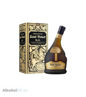 Saint Vivant de la Salle „XO” la Ténareze Armagnac 0,7 l