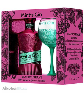 Mintis Gin Ribesa + sklo 0,7 l