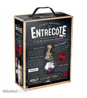 Entrecote Merlot Cabernet Syrah bag in box 3 l