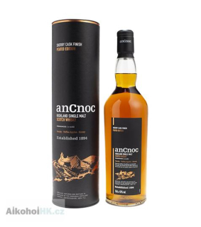 AnCnoc Sherry Cask Finish Peated 0,7 l