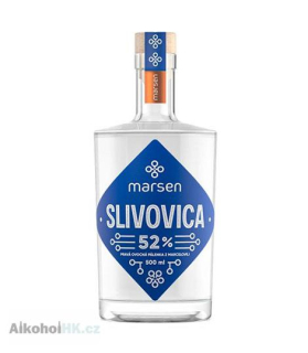Marsen Slivovica Traditional 52% 0,5 l