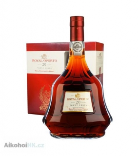 Royal Oporto Tawny 20 let + kazeta 0,75 l