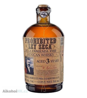 Prohibited Ley Seca 3 letá 0,7 l
