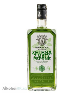 Sudlička Zelená z Máty Peprné 0,7 l