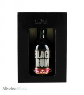 Puntacana Club Black Rum + dárkové balení 0,7 l