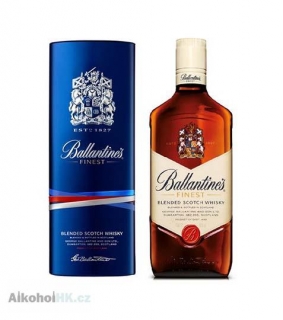 Ballantines Finest + plechová tuba 0,7 l