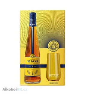 Metaxa 5* + sklenička 0,7 l