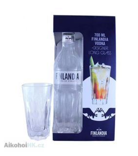 Finlandia + long glass 0,7 l